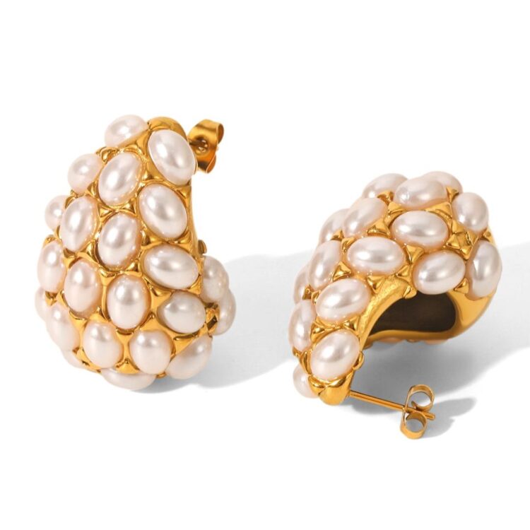 ΣΚΟΥΛΑΡΙΚΙΑ PEARL DROPS ΑΠΟ ΑΝΟΞΕΙΔΩΤΟ ΑΤΣΑΛΙ