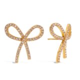 ΣΚΟΥΛΑΡΙΚΙΑ GLAM BOW ΑΠΟ ΑΝΟΞΕΙΔΩΤΟ ΑΤΣΑΛΙ