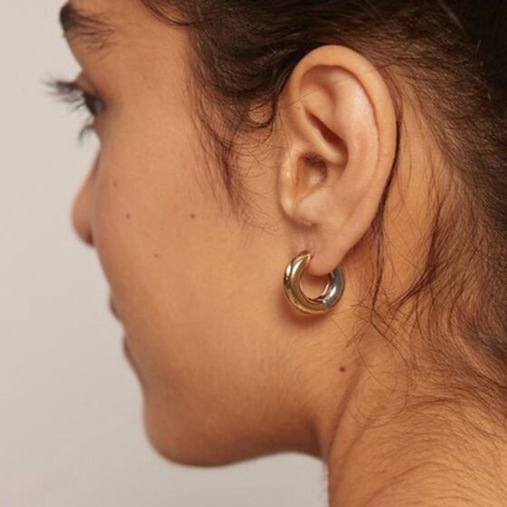 ΣΚΟΥΛΑΡΙΚΙΑ BOLD HOOPS ΑΠΟ ΑΝΟΞΕΙΔΩΤΟ ΑΤΣΑΛΙ - Image 2