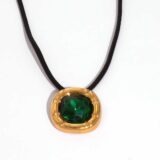 ΚΟΛΙΕ GREEN GLAM ΜΕ ΚΟΡΔΟΝΙ