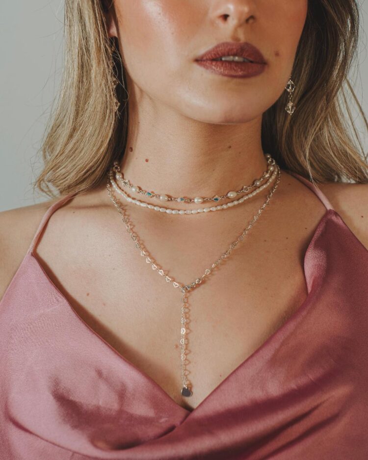 ΚΟΛΙΕ ΓΡΑΒΑΤΑ ΜΕ ΚΑΡΔΙΕΣ ΑΠΟ ΑΣΗΜΙ 925