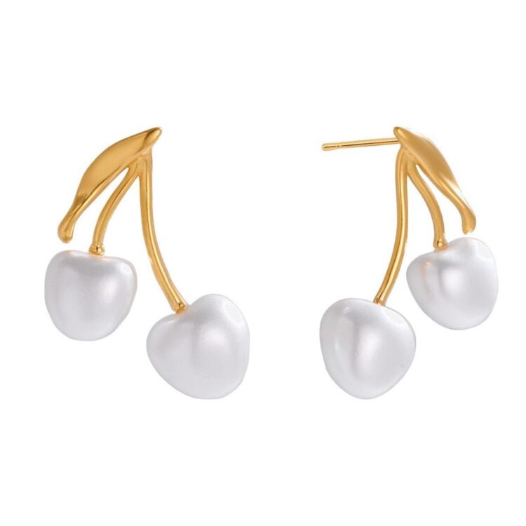 ΣΚΟΥΛΑΡΙΚΙΑ PEARL CHERRY ΑΠΟ ΑΝΟΞΕΙΔΩΤΟ ΑΤΣΑΛΙ