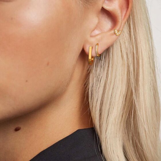 EARRINGS SET ΑΠΟ ΑΝΟΞΕΙΔΩΤΟ ΑΤΣΑΛΙ - Image 2