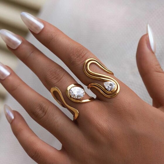ΔΑΧΤΥΛΙΔΙΑ DELICATE GLAM ΑΠΟ ΑΝΟΞΕΙΔΩΤΟ ΑΤΣΑΛΙ - Image 7