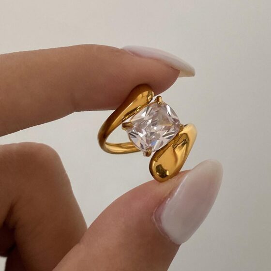 ΔΑΧΤΥΛΙΔΙΑ GOLDEN GLAM ΑΠΟ ΑΝΟΞΕΙΔΩΤΟ ΑΤΣΑΛΙ - Image 6